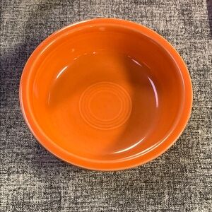 Fiesta Tangerine 7” Rimmed Cereal Bowl